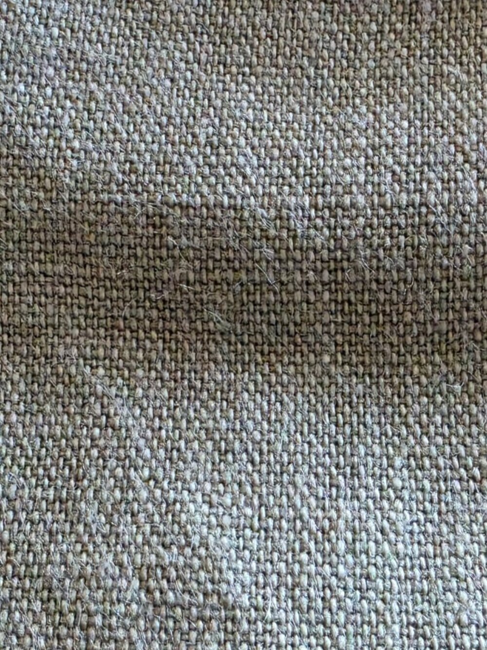 Vintage Woolrich Linen Cotton Pants High Rise Tapered Olive Green Slub 14 - Picture 3 of 9
